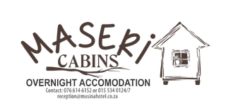 Maseri Cabins Logo - Affordable Accommodation in Musina, Limpopo